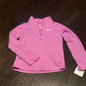 Nike Lavender Quarter-Zip Top